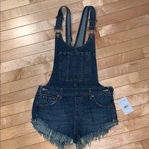 NWT Free People overalls, size 24